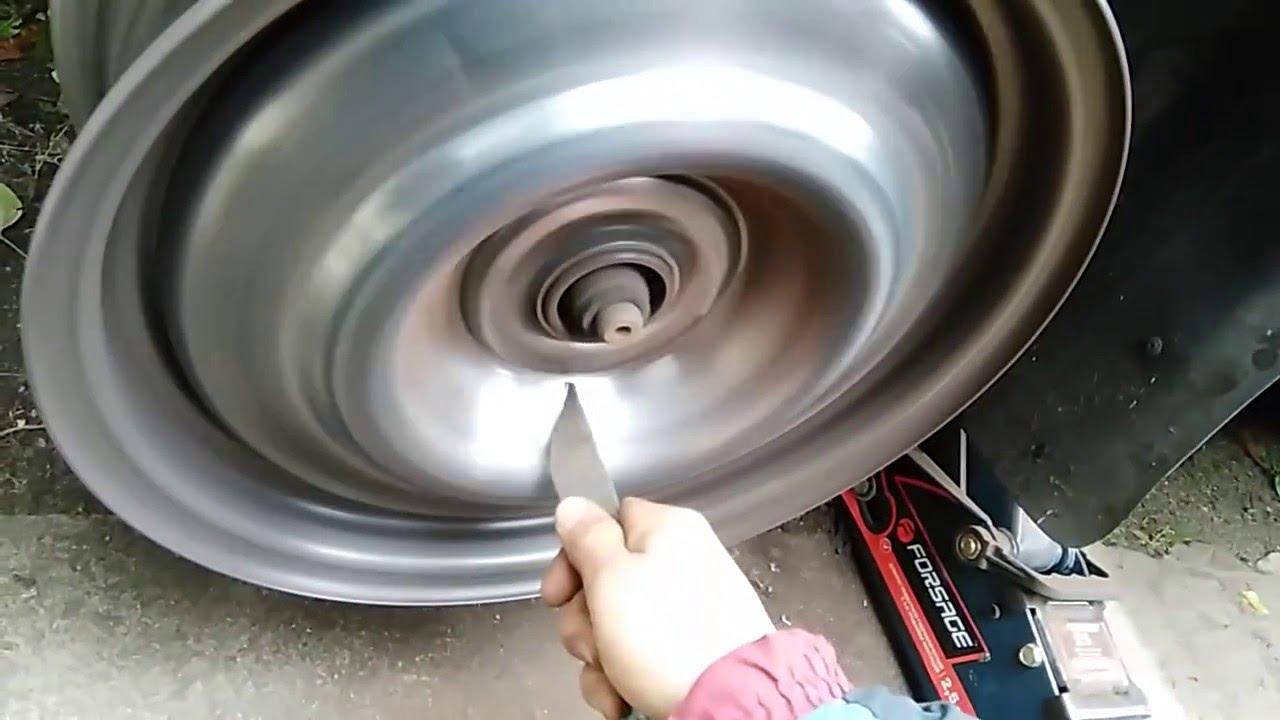 Как очистить колесные диски от ржавчины