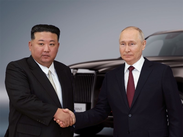 Путин подарил Ким Чен Ыну российский автомобиль